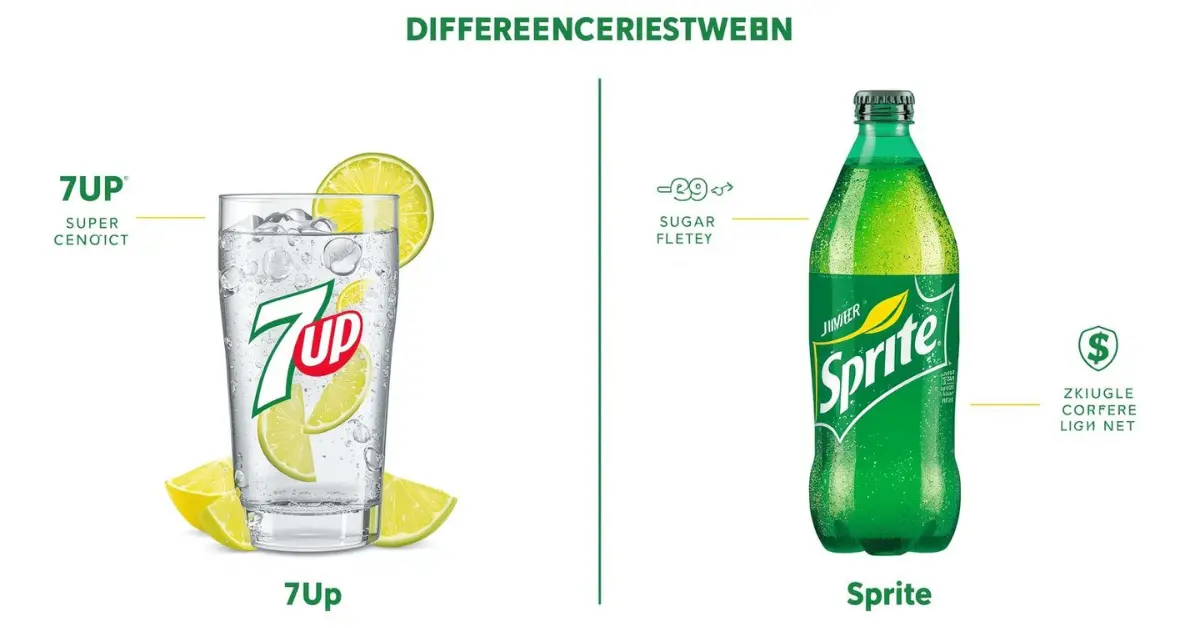 Difference Between 7Up and Sprite