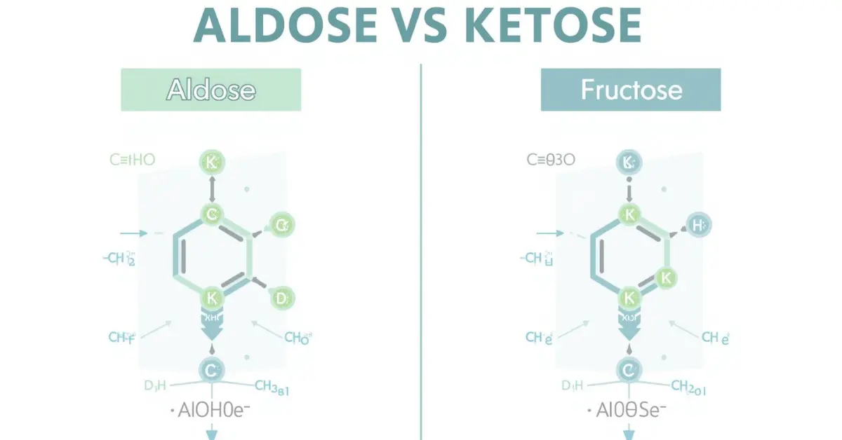 Difference Between Aldose and Ketose
