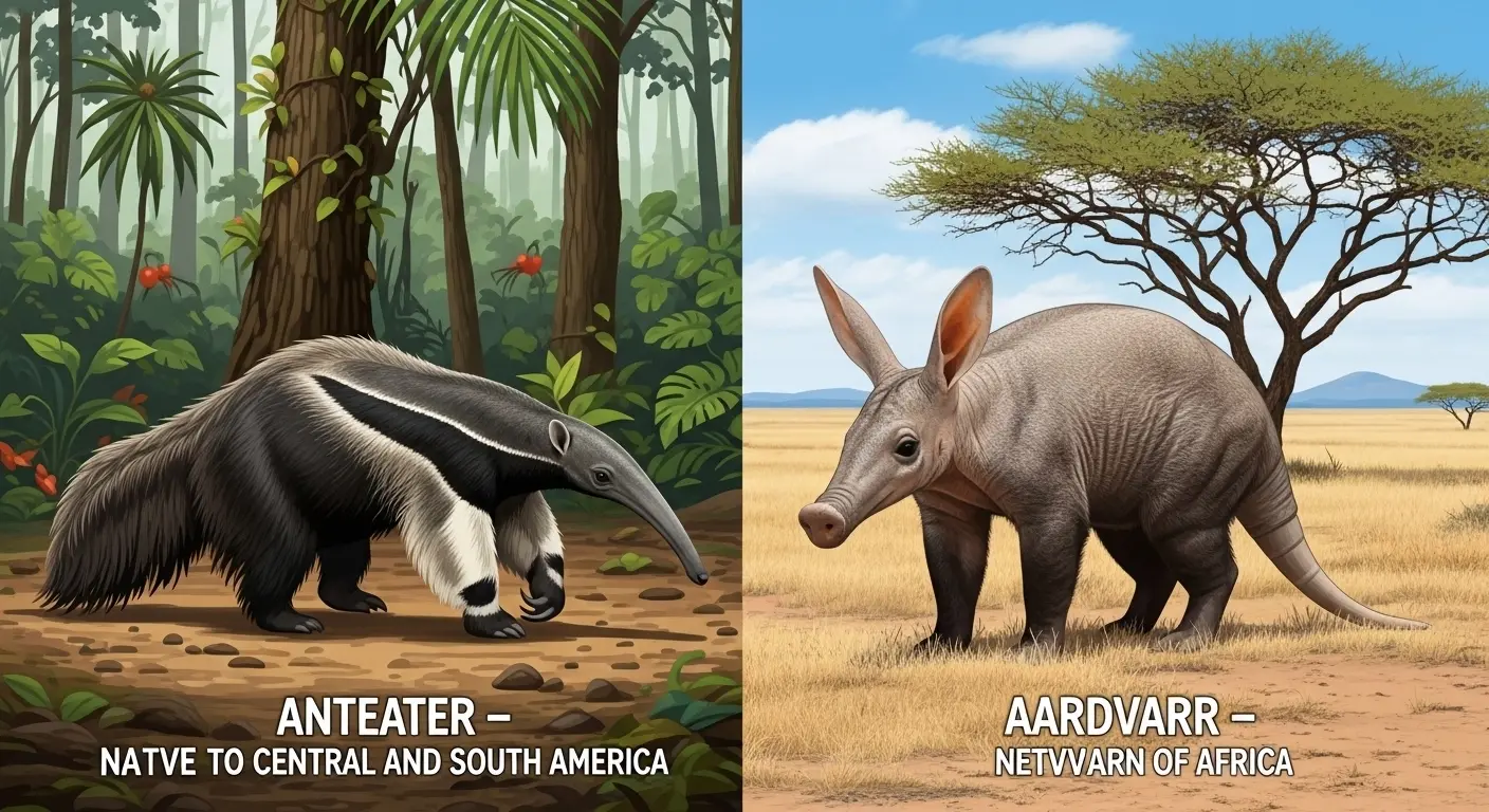 Difference Between Anteater and Aardvark