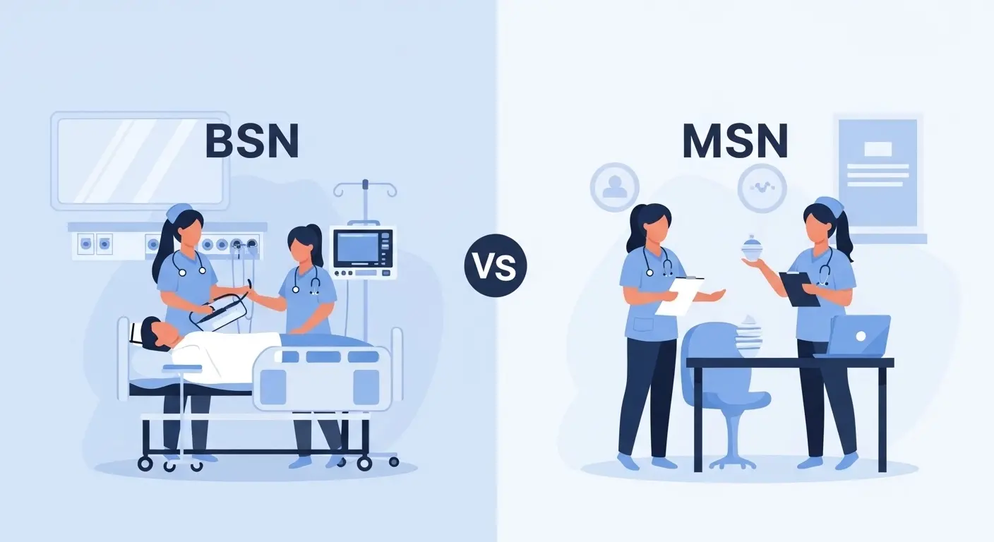 Difference Between BSN and MSN