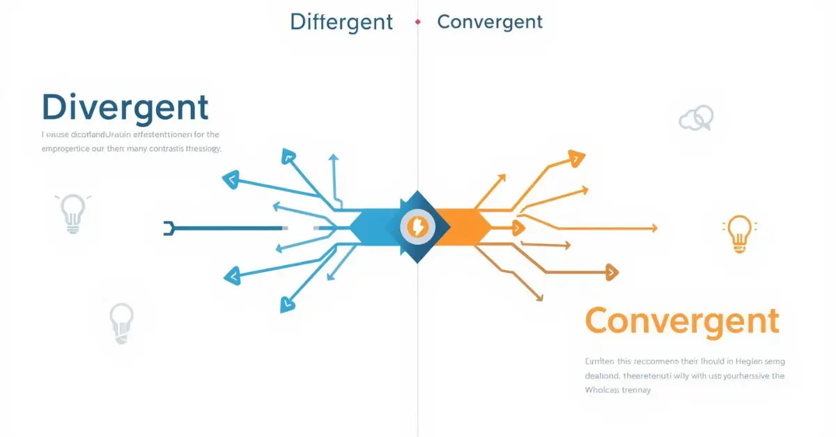 Difference Between Divergent and Convergent