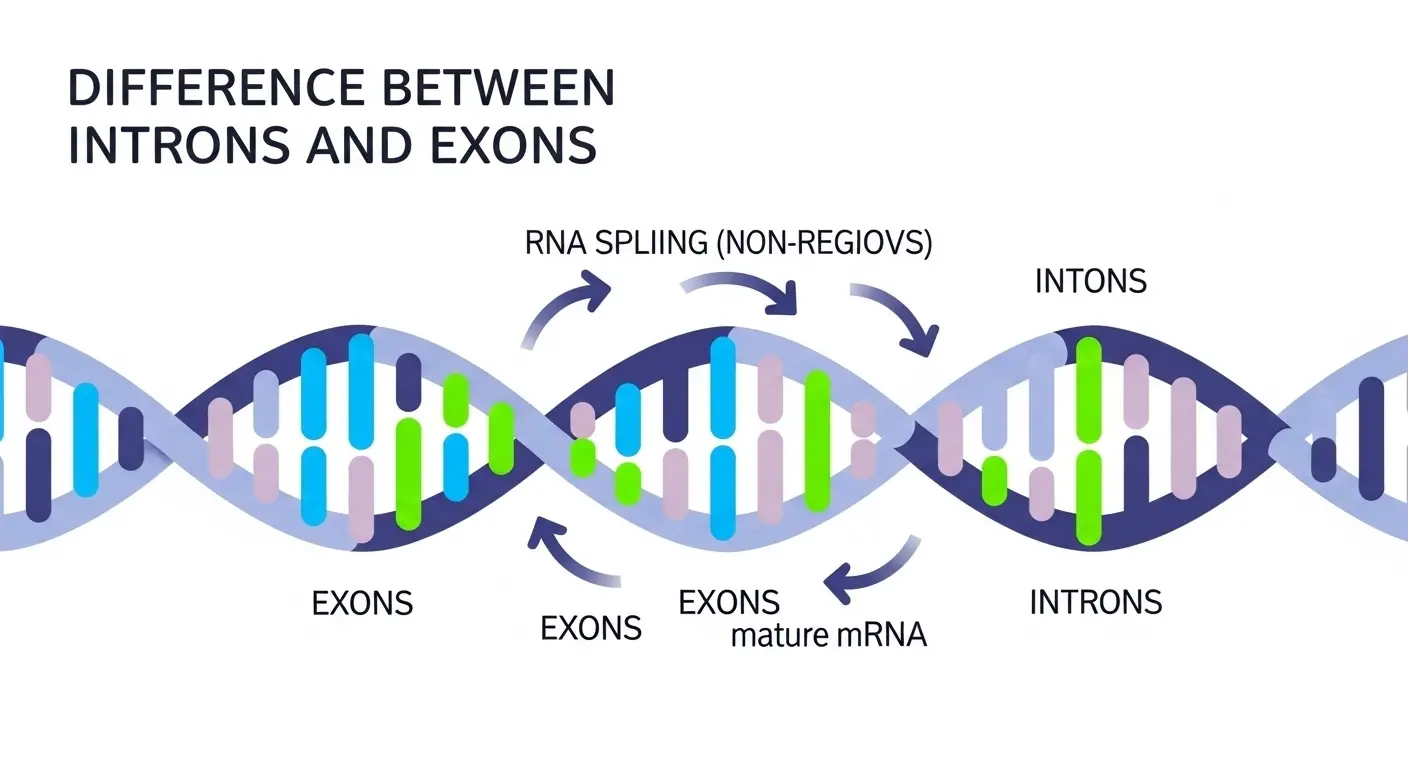 Difference Between Introns and Exons
