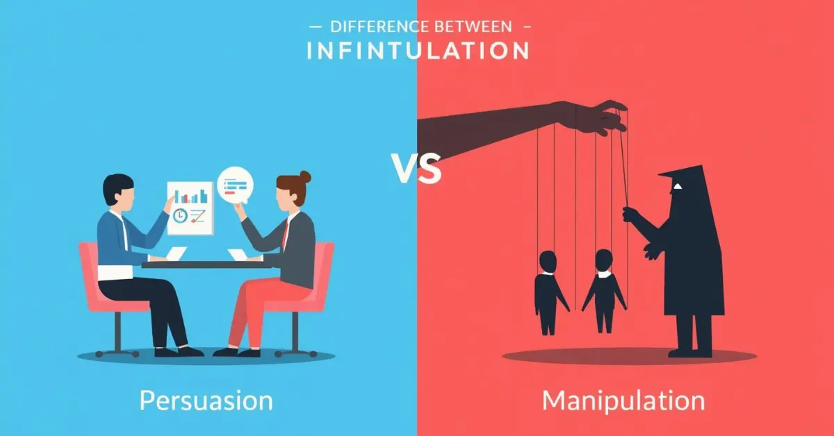 Difference Between Persuasion and Manipulation