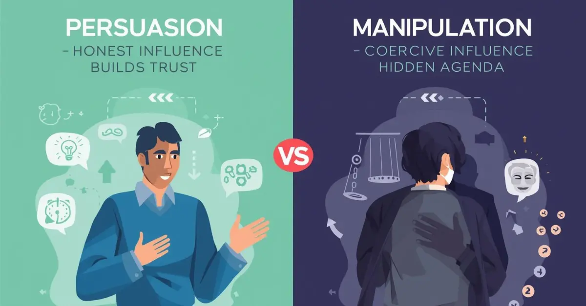 Difference Between Persuasion and Manipulation