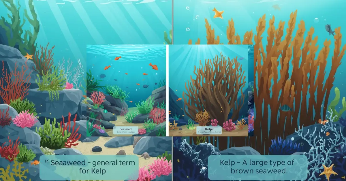 Difference Between Seaweed and Kelp