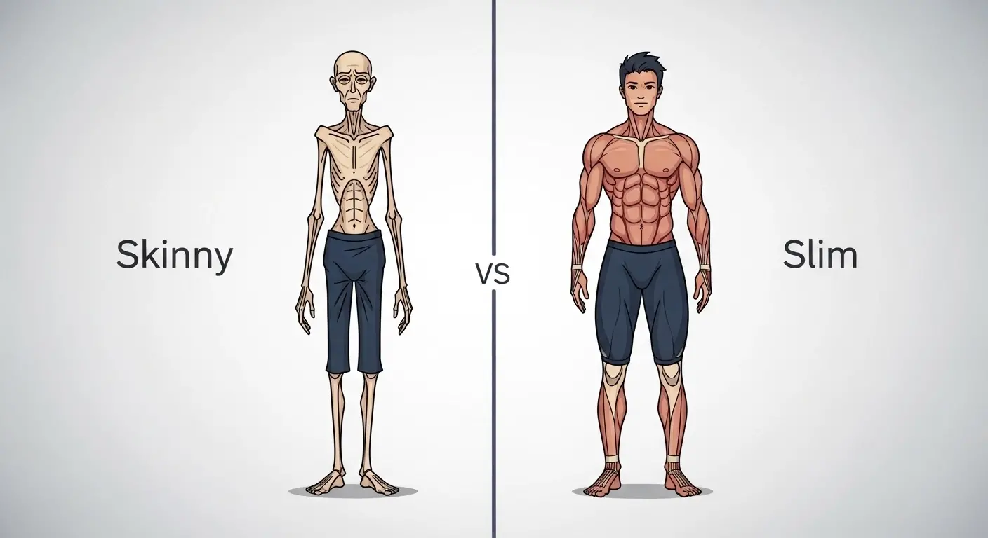 Difference Between Skinny and Slim