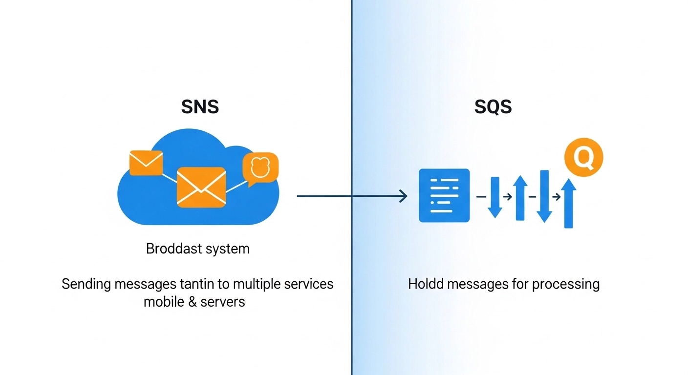 Difference Between SNS and SQS