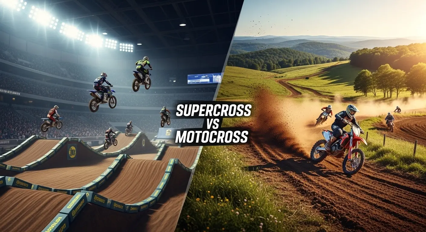 Difference Between Supercross and Motocross