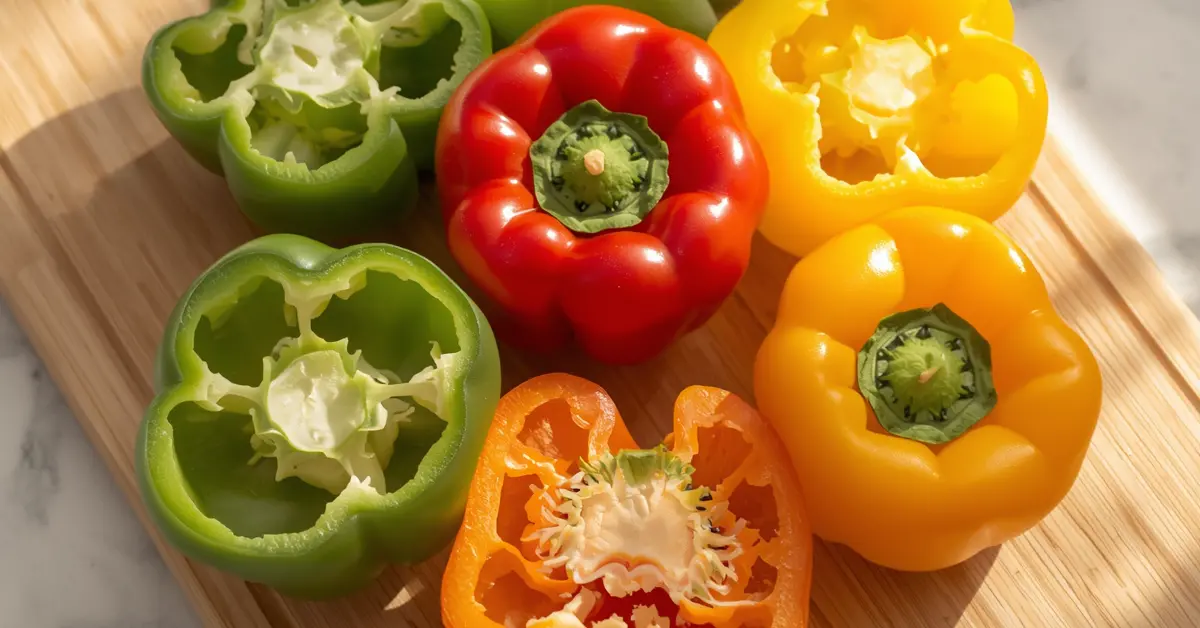 Difference Between Bell Peppers