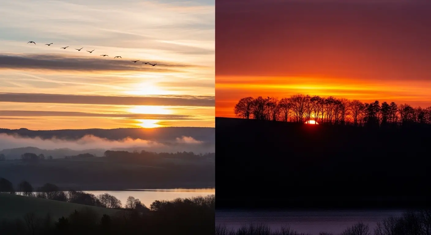 Difference Between Dawn and Dusk