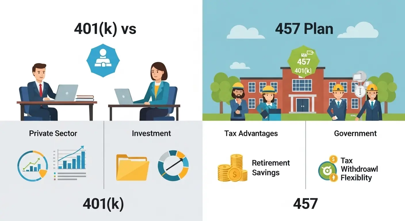 Difference Between 401(k) and 457