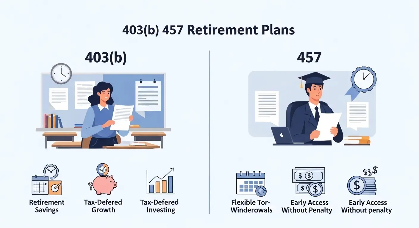 Difference Between 403(b) and 457