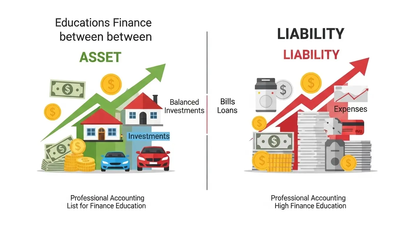 Difference Between Asset and Liability