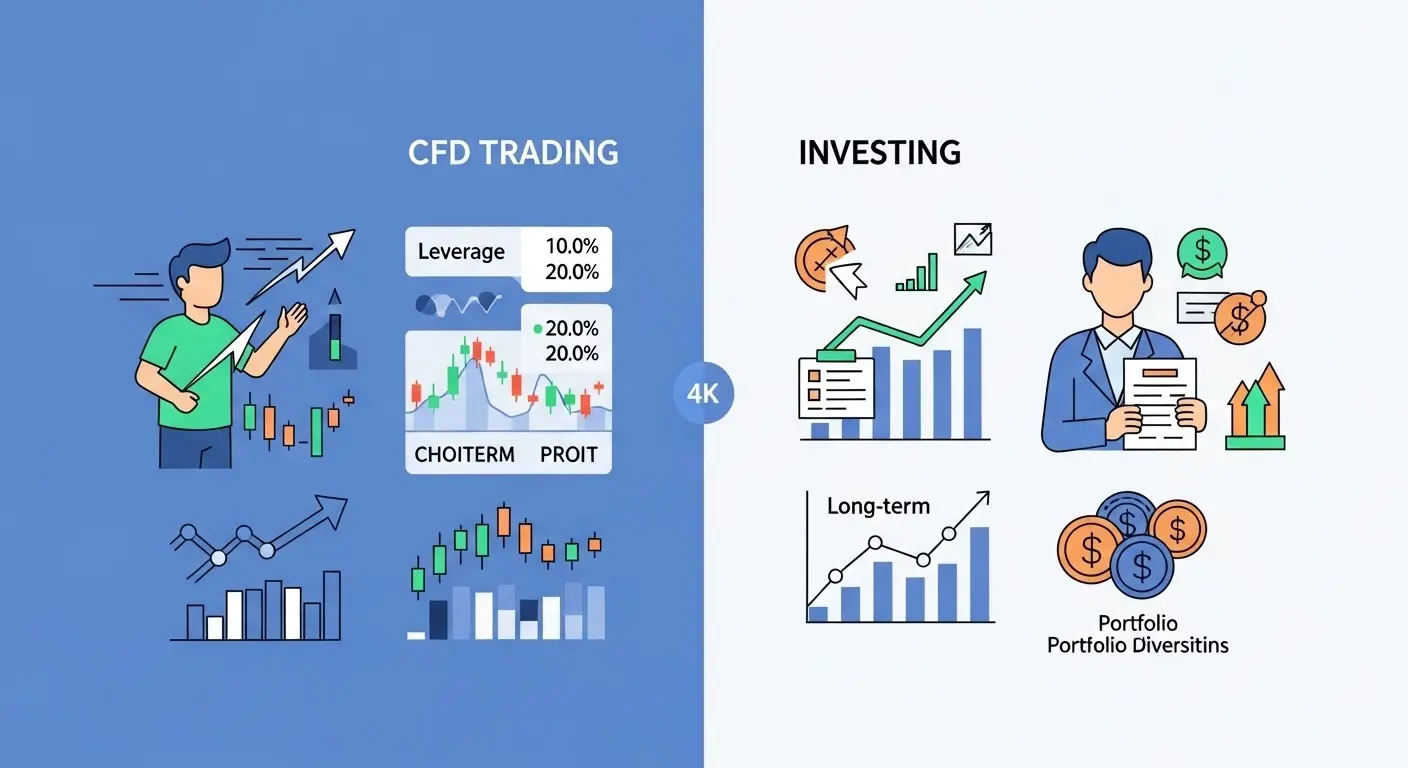Difference Between CFD and Invest