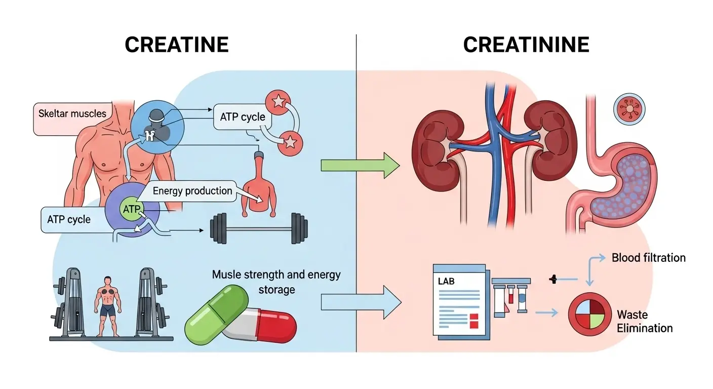 Difference Between Creatinine and Creatine