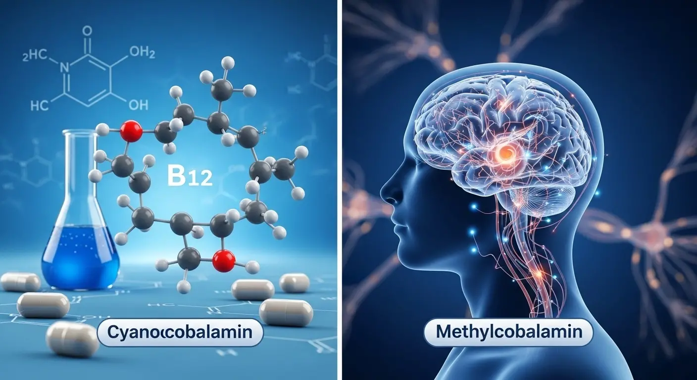 Difference Between Cyanocobalamin and Methylcobalamin