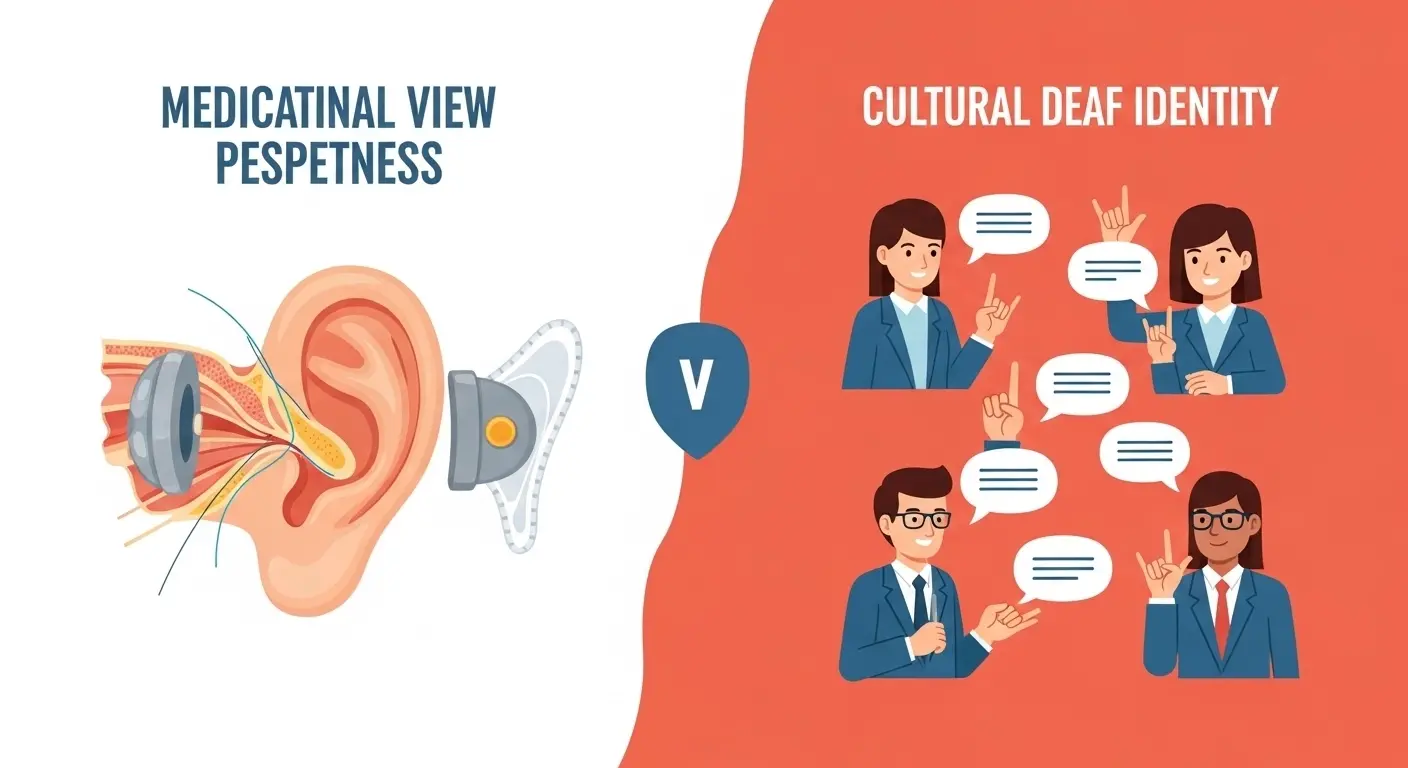 Difference Between Deaf and Deaf