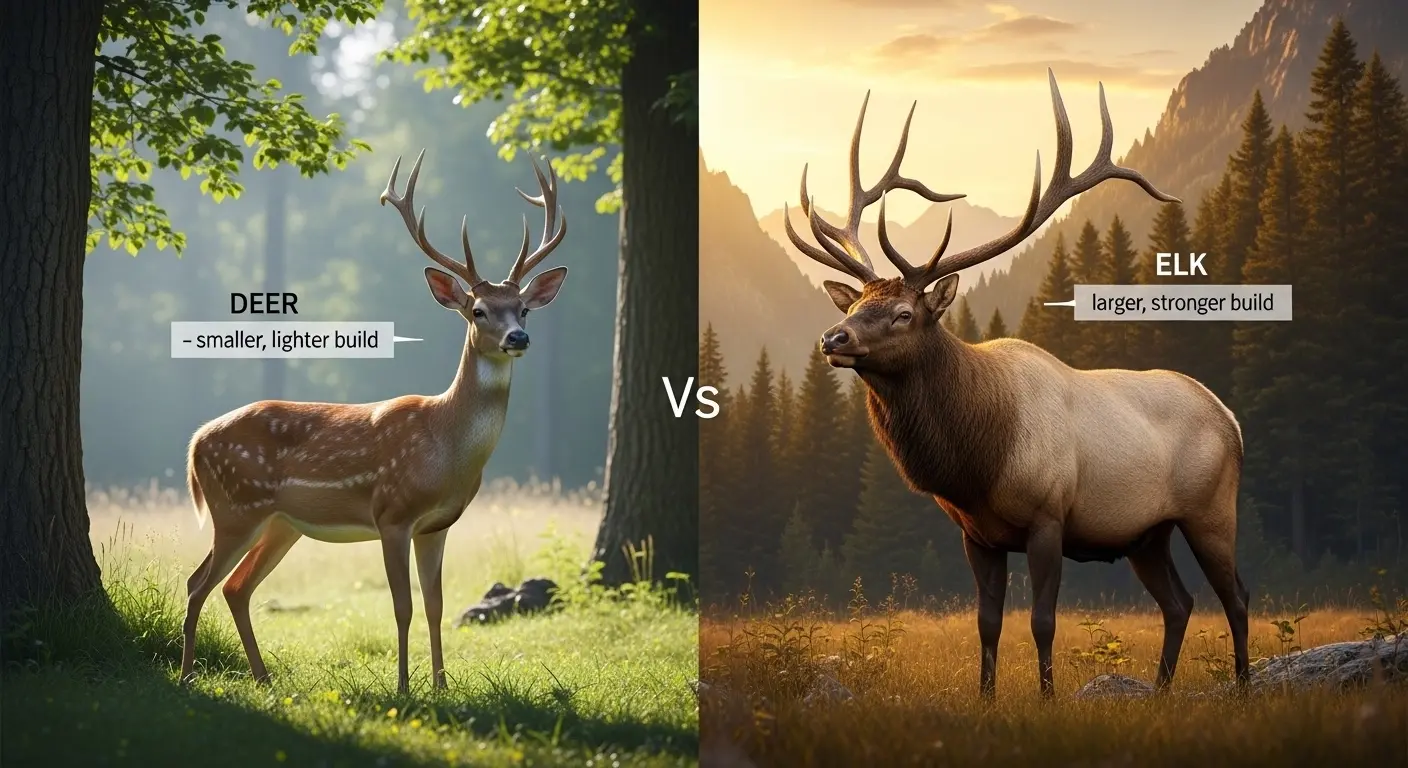 Difference Between Deer and Elk