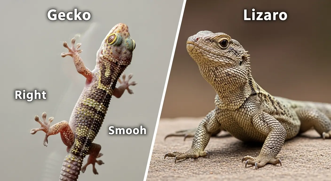 Difference Between Gecko and Lizard