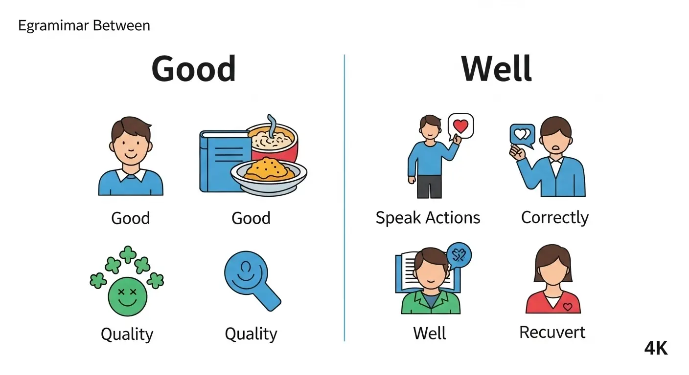 Difference Between Good and Well