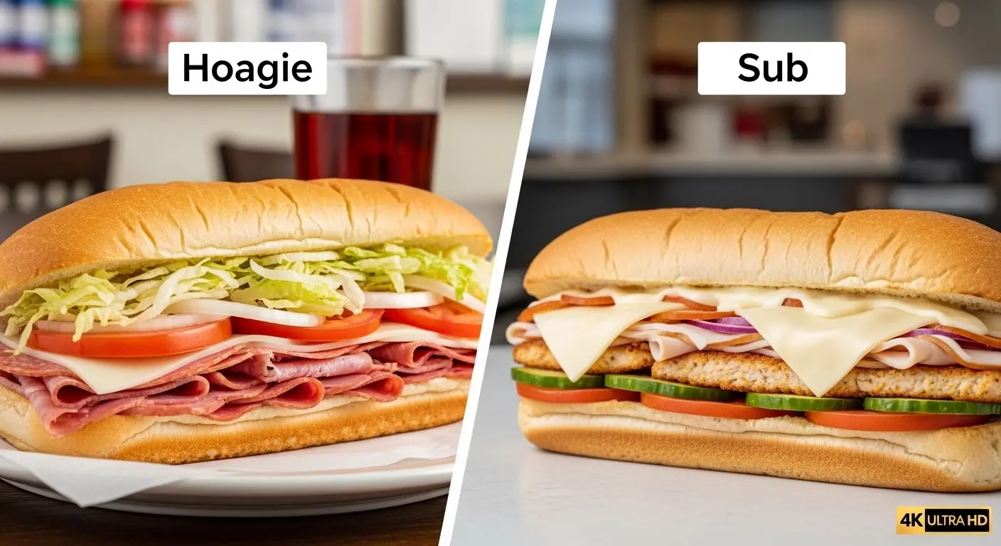 Difference Between Hoagie and Sub