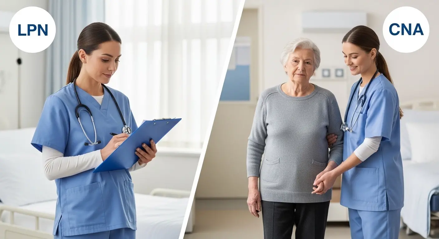 Difference Between LPN and CNA