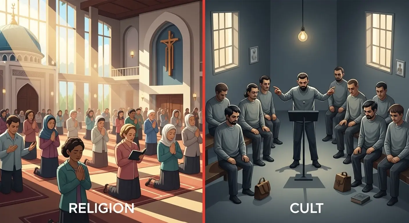 Difference Between Religion and Cult