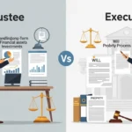 Difference Between Trustee and Executor