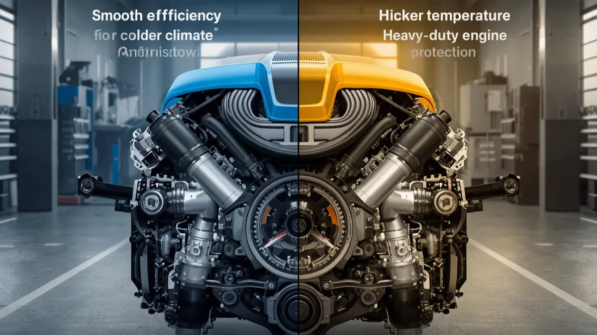 difference between 5w30 and 5w40