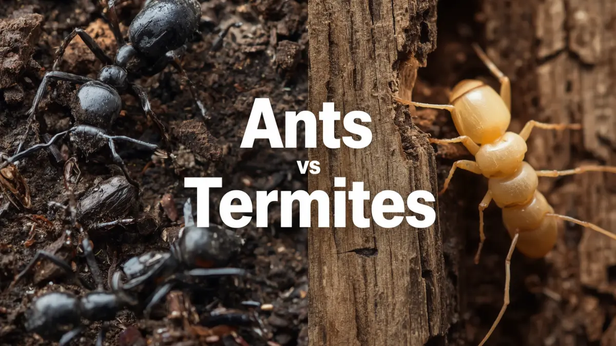 Difference Between Ants and Termites