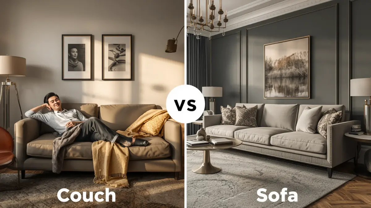 Difference Between Couch and Sofa