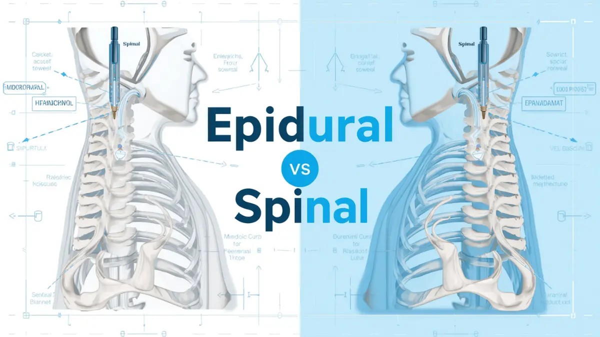 Difference Between Epidural and Spinal