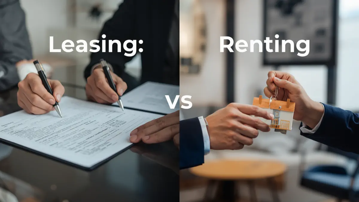 Difference Between Leasing and Renting
