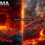 Difference Between Magma and Lava