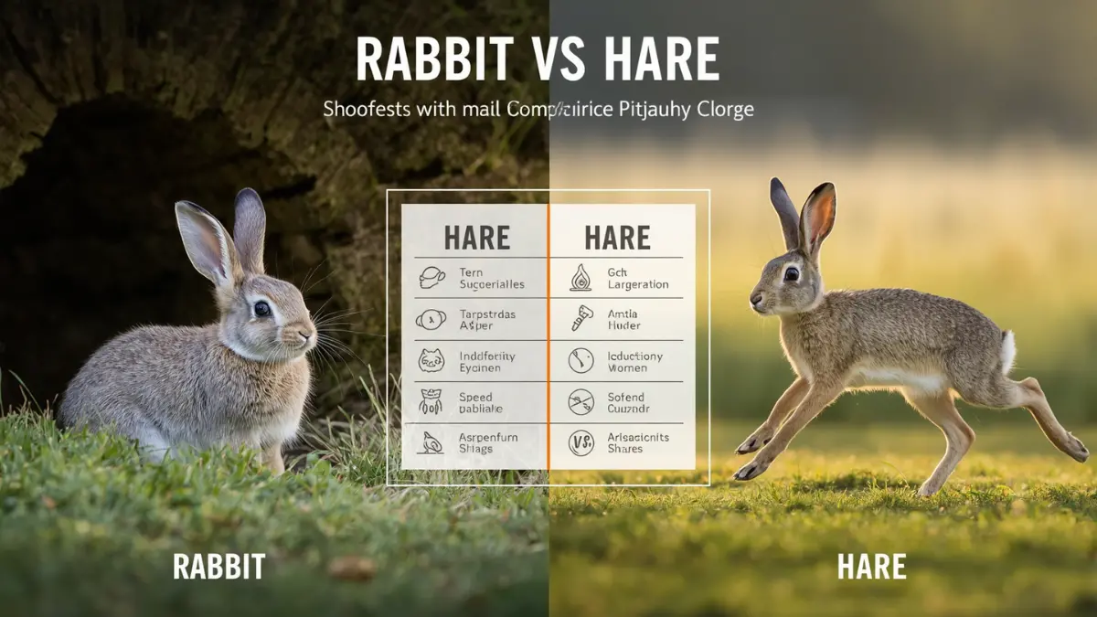 Difference Between Rabbit and Hare