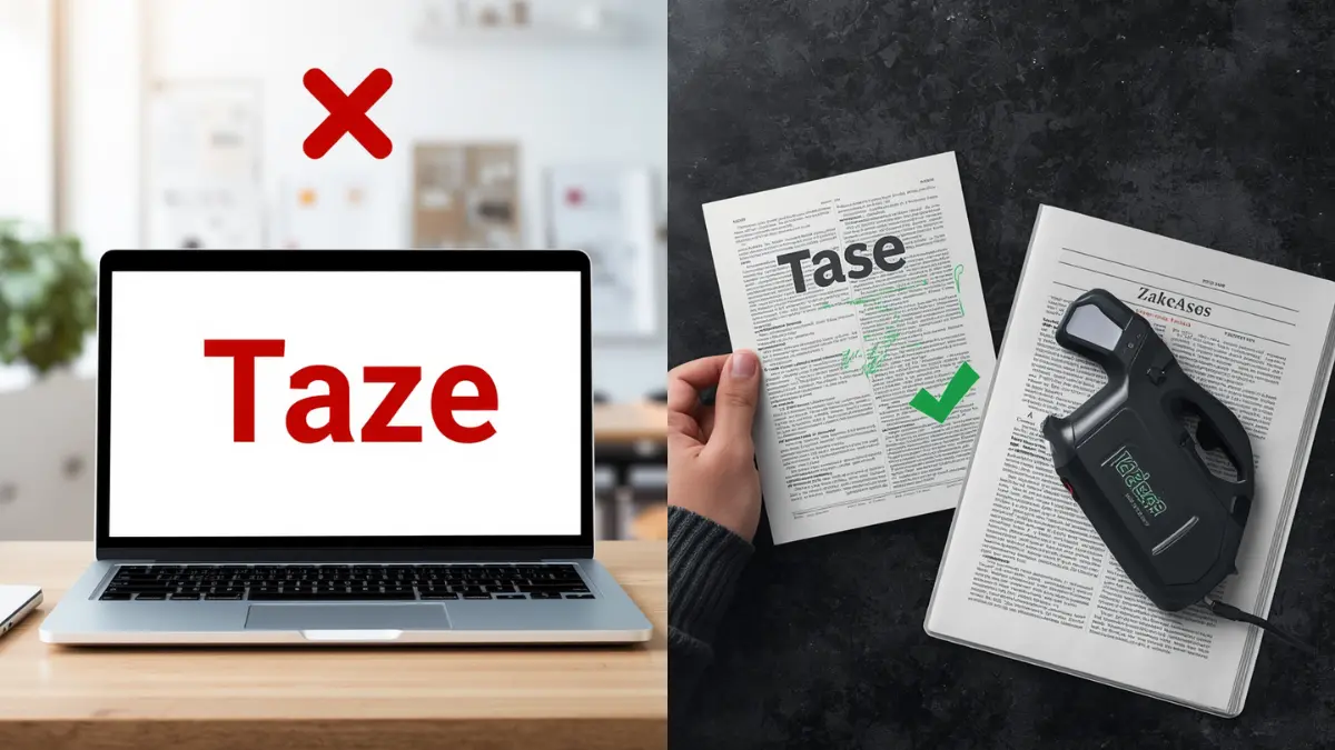 Taze or Tase