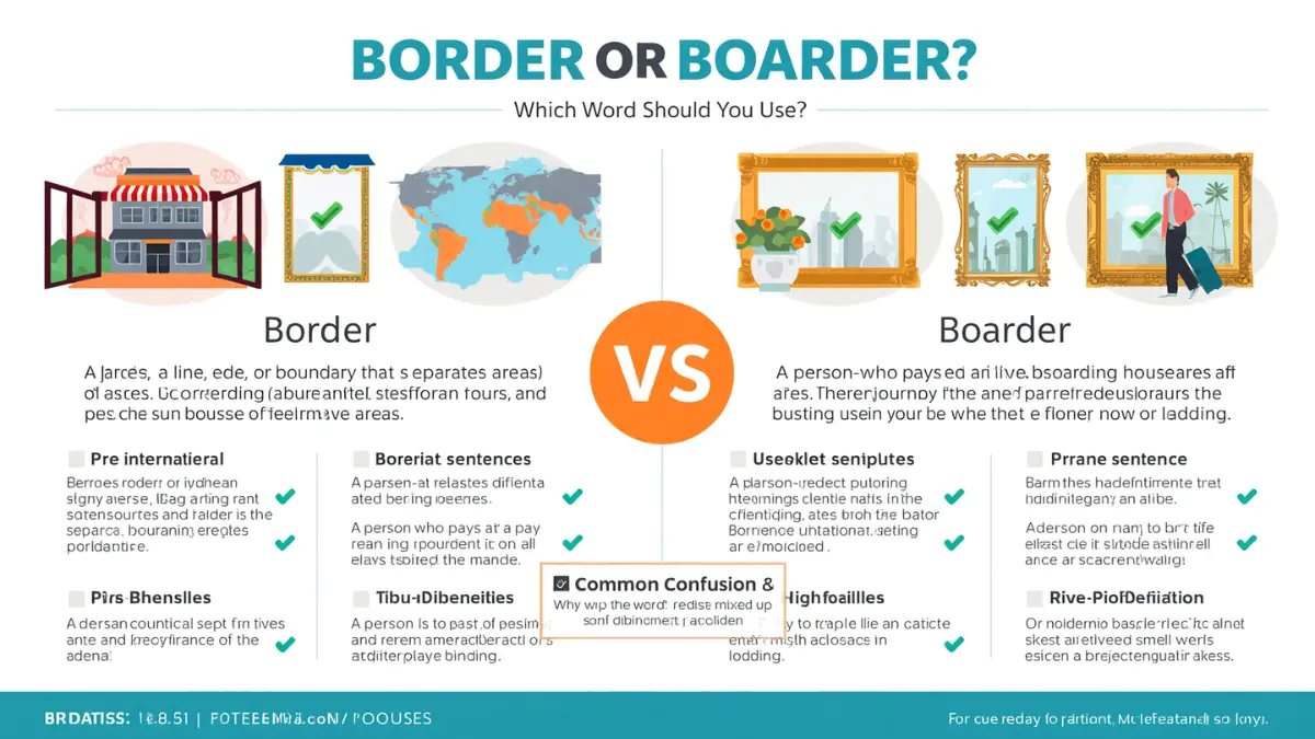 Border or Boarder
