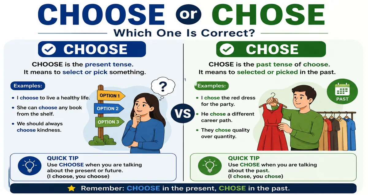Choose or Chose