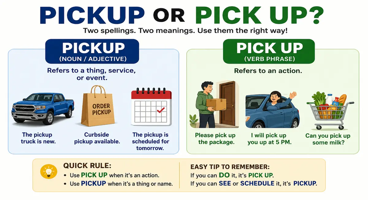 Pickup or Pick Up