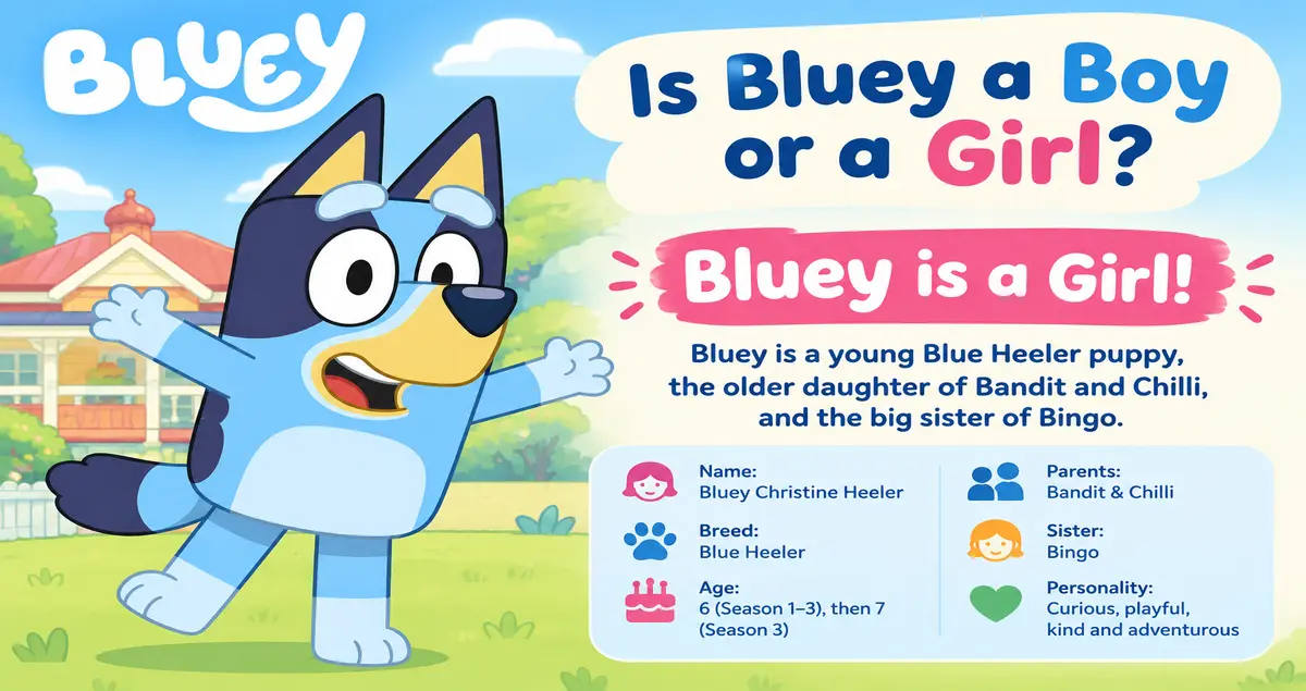 is bluey a boy or a girl