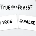 True or False
